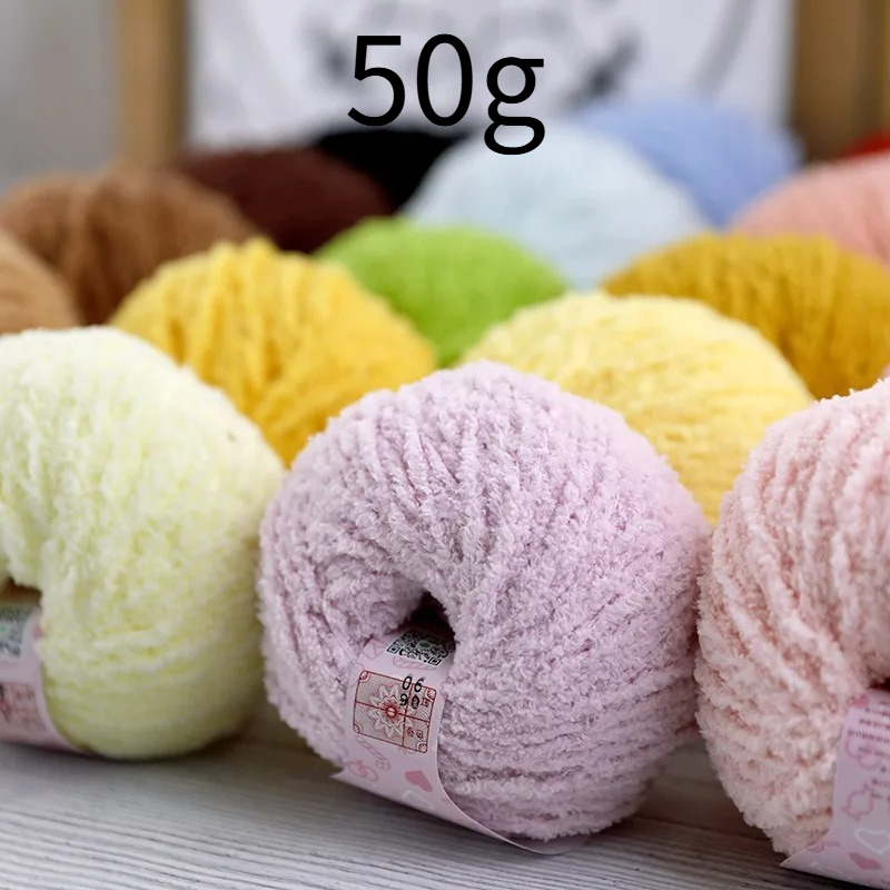 Woven Scarf Blanket - خيط قصير الوبرة 50 جرام، 70