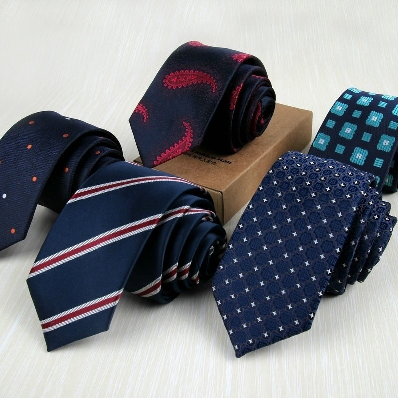 Skinny Tie Men - العلاقات الموضة للرجال اكسسوارات 6 سنتيمتر
