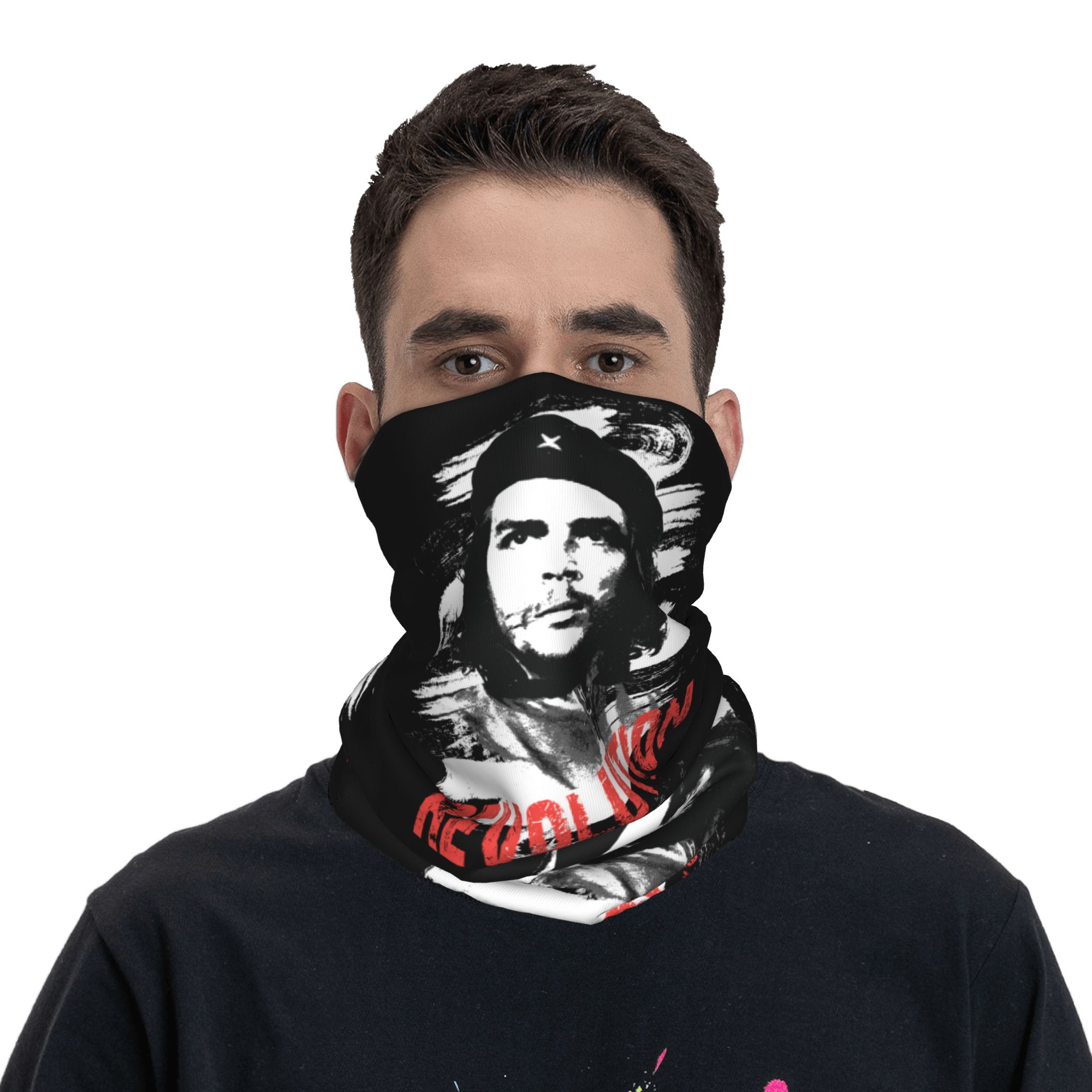 مخصص تشي غيفارا الثورة باندانا - مراجعة Neck Warmer Tube وسعره