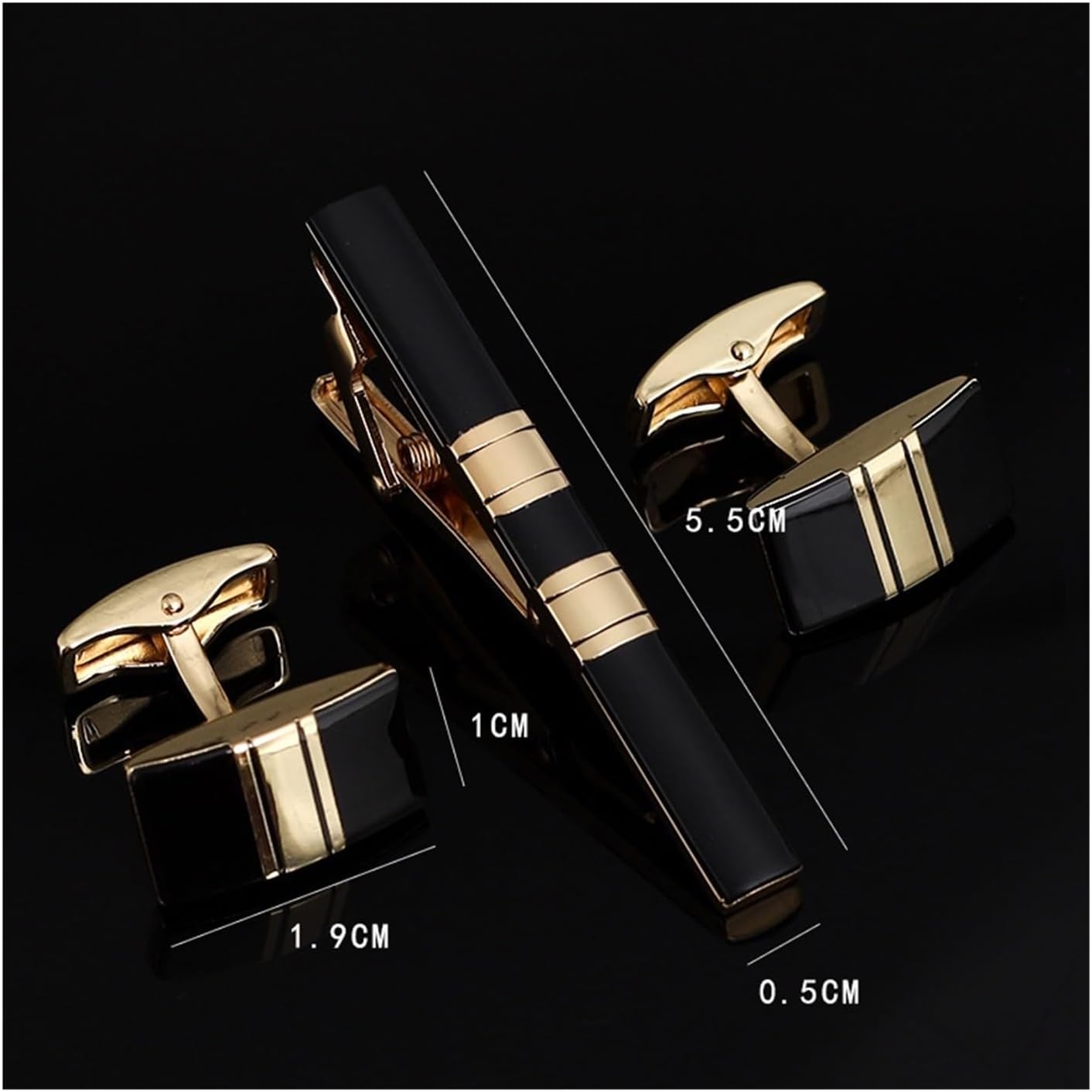 مجموعتان، طقم ربطات عنق وأزرار - مراجعة Tie Bar Set Gift وسعره
