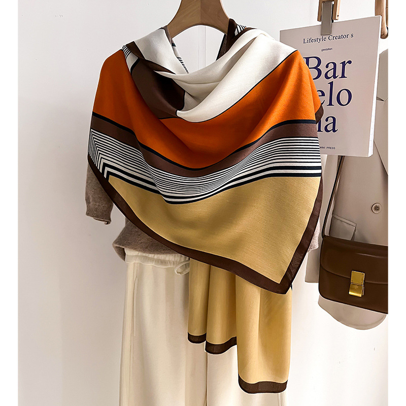 العلامة التجارية الفاخرة وشاح  - مراجعة Pashmina Wrap Large وسعره