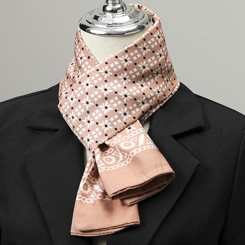 وشاح رجالي تقليد الحرير وشاح ل - مراجعة Ascot Neck Scarf وسعره