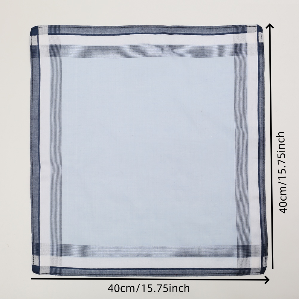 منديل رجالي مصبوغ بخيوط القطن  - مراجعة Handkerchief Cotton Men وسعره