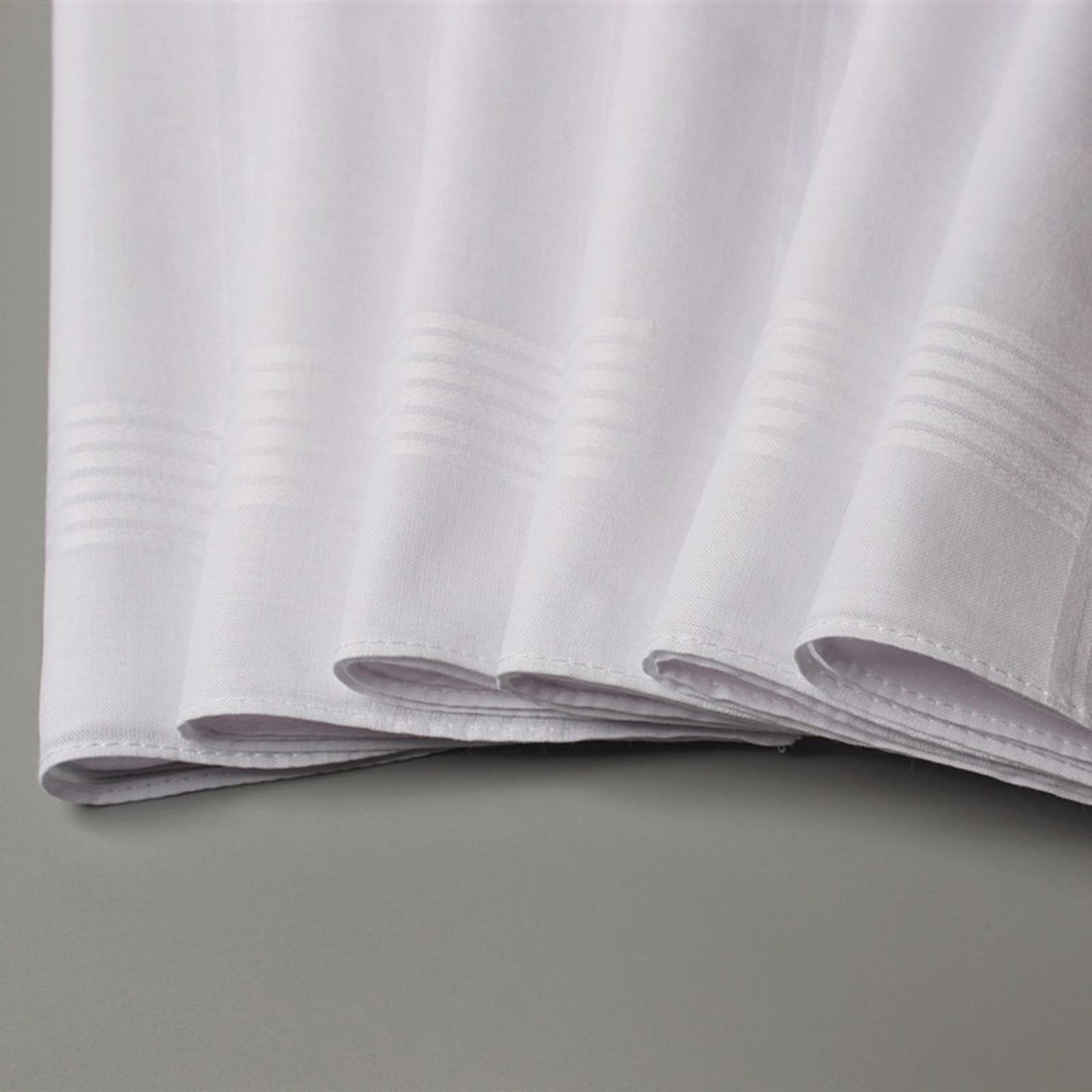 مجموعة من 6 مناديل رجالية ناعم - مراجعة Handkerchief Cotton Men وسعره